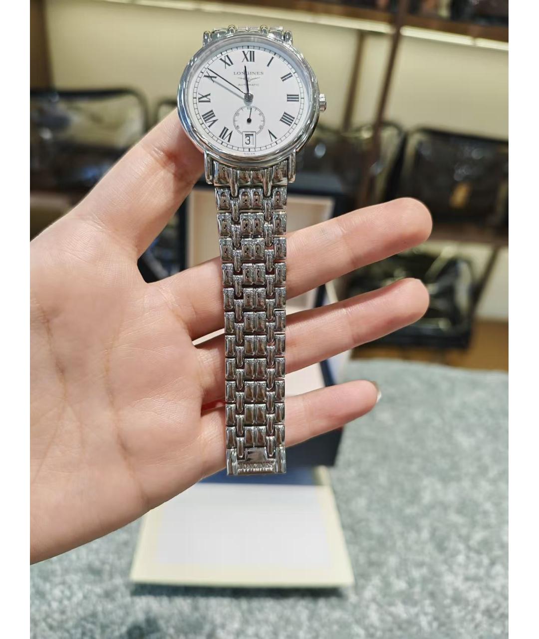 LONGINES Серебряные часы, фото 3