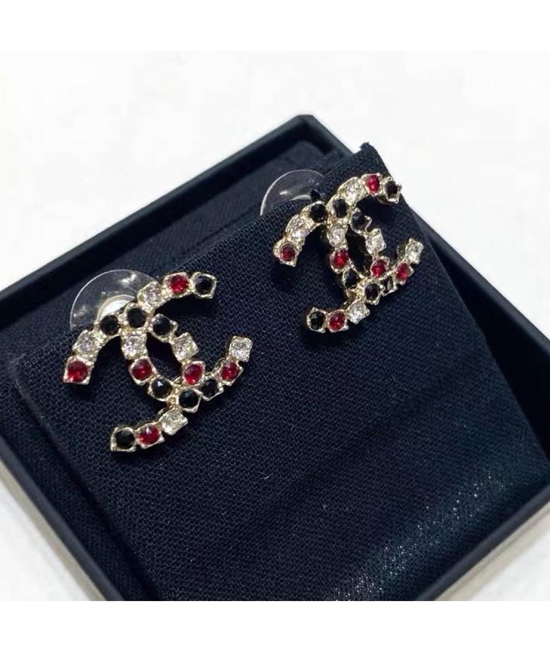 CHANEL Мульти металлические серьги, фото 5