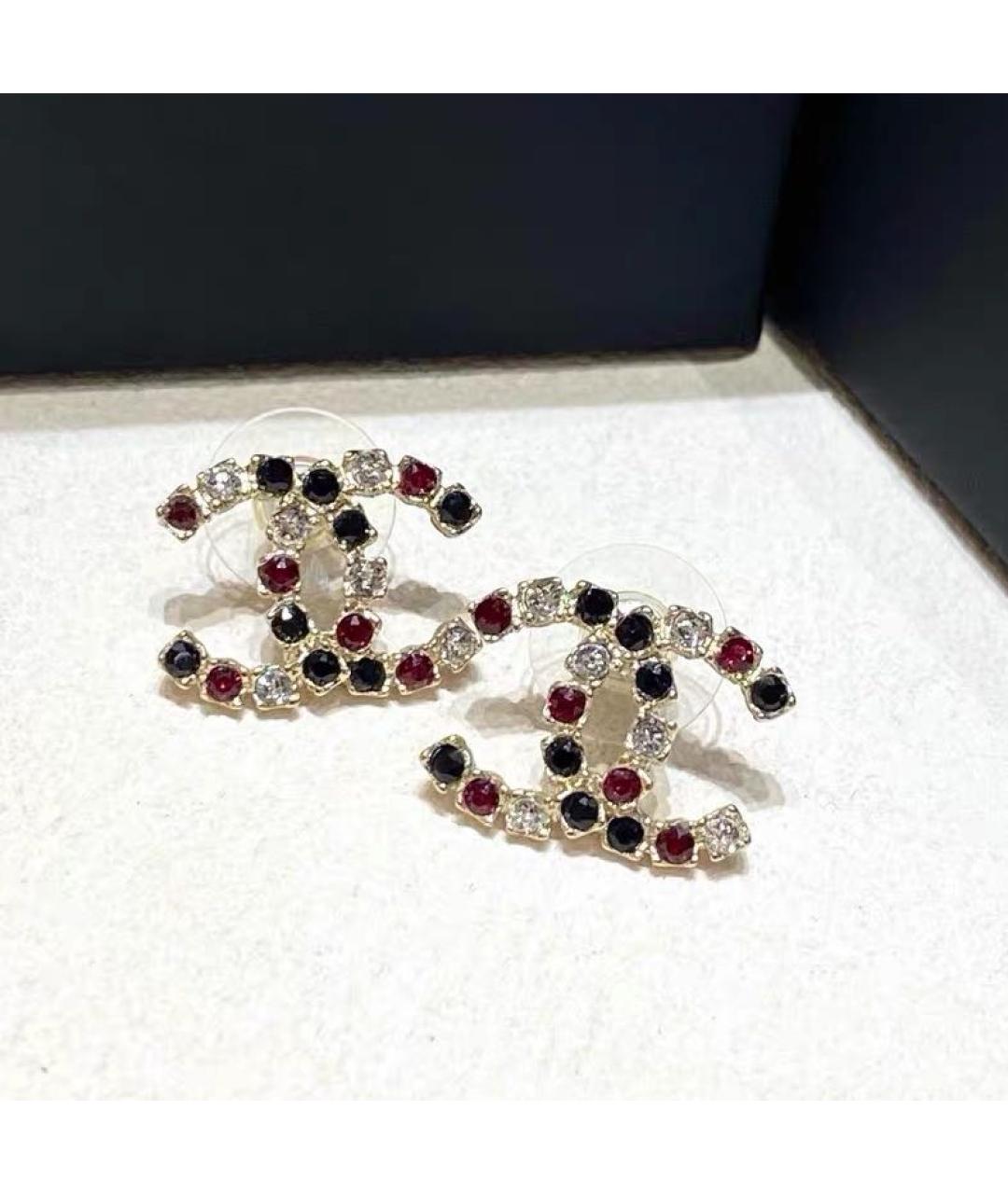 CHANEL Мульти металлические серьги, фото 3