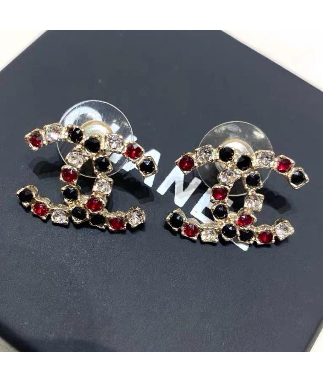 CHANEL Мульти металлические серьги, фото 2