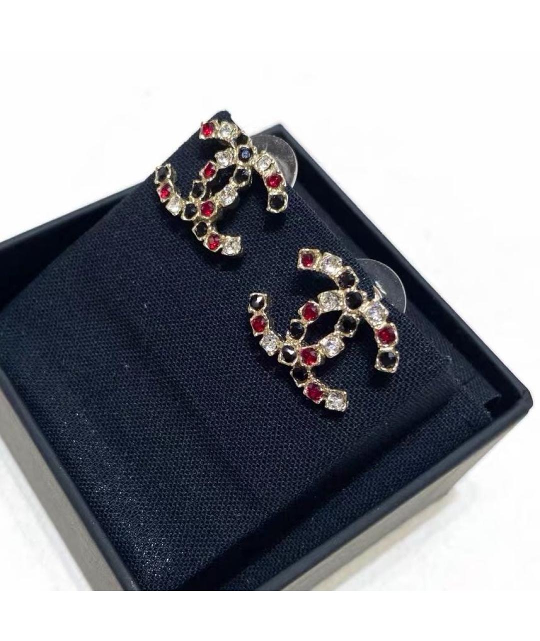 CHANEL Мульти металлические серьги, фото 4