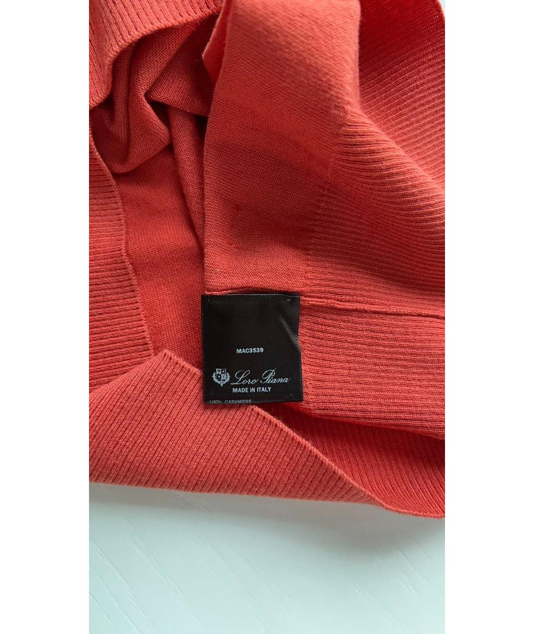 LORO PIANA Бордовый джемпер / свитер, фото 5