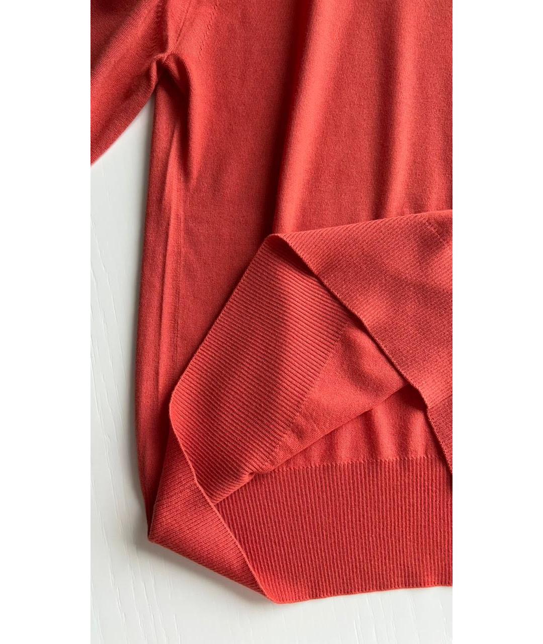 LORO PIANA Бордовый джемпер / свитер, фото 7