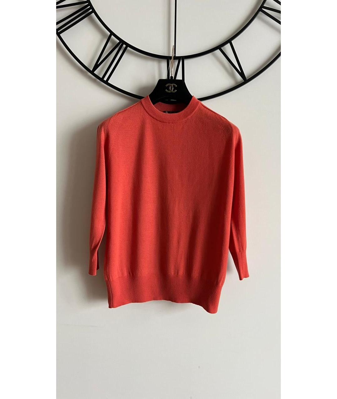 LORO PIANA Бордовый джемпер / свитер, фото 9