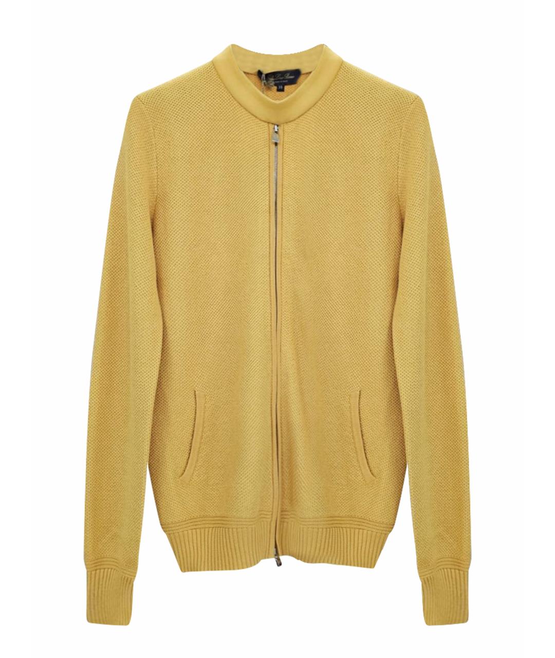 LORO PIANA Желтый кардиган, фото 1