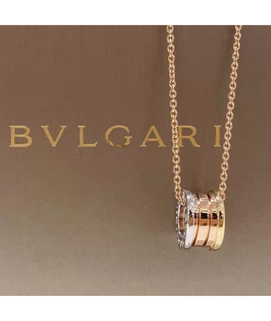 BVLGARI Мульти колье из розового золота, фото 6