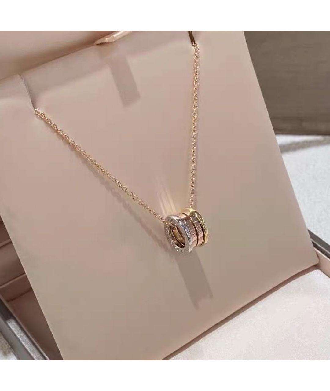 BVLGARI Мульти колье из розового золота, фото 2