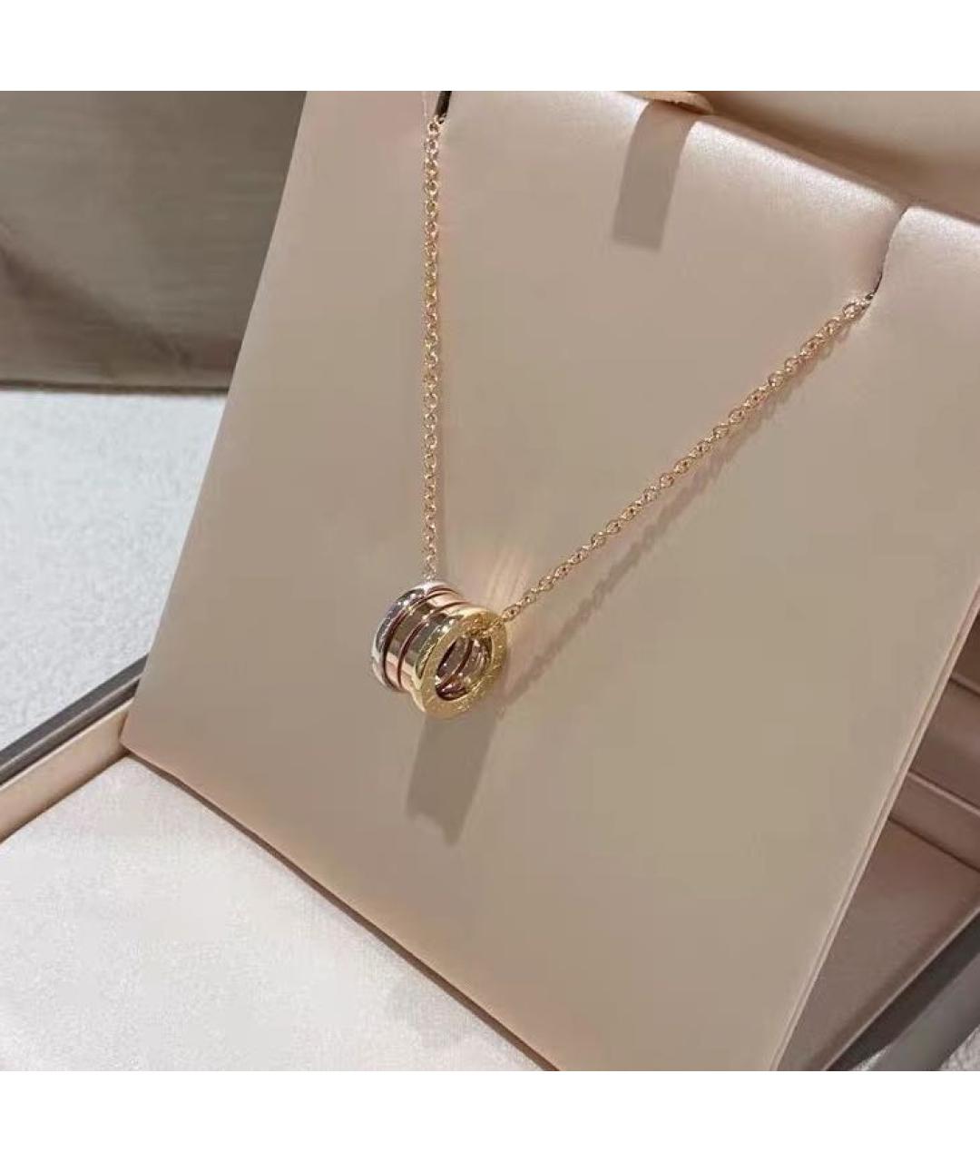 BVLGARI Мульти колье из розового золота, фото 3
