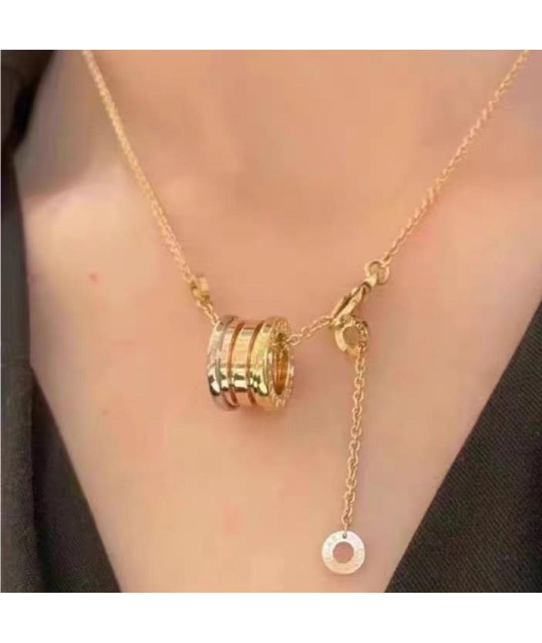 BVLGARI Мульти колье из розового золота, фото 5