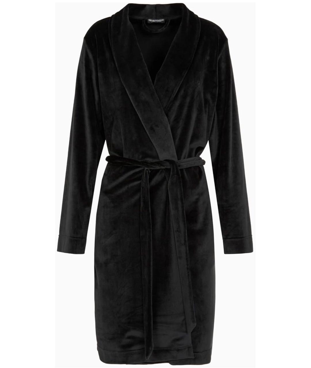 EMPORIO ARMANI Черный халаты, фото 9