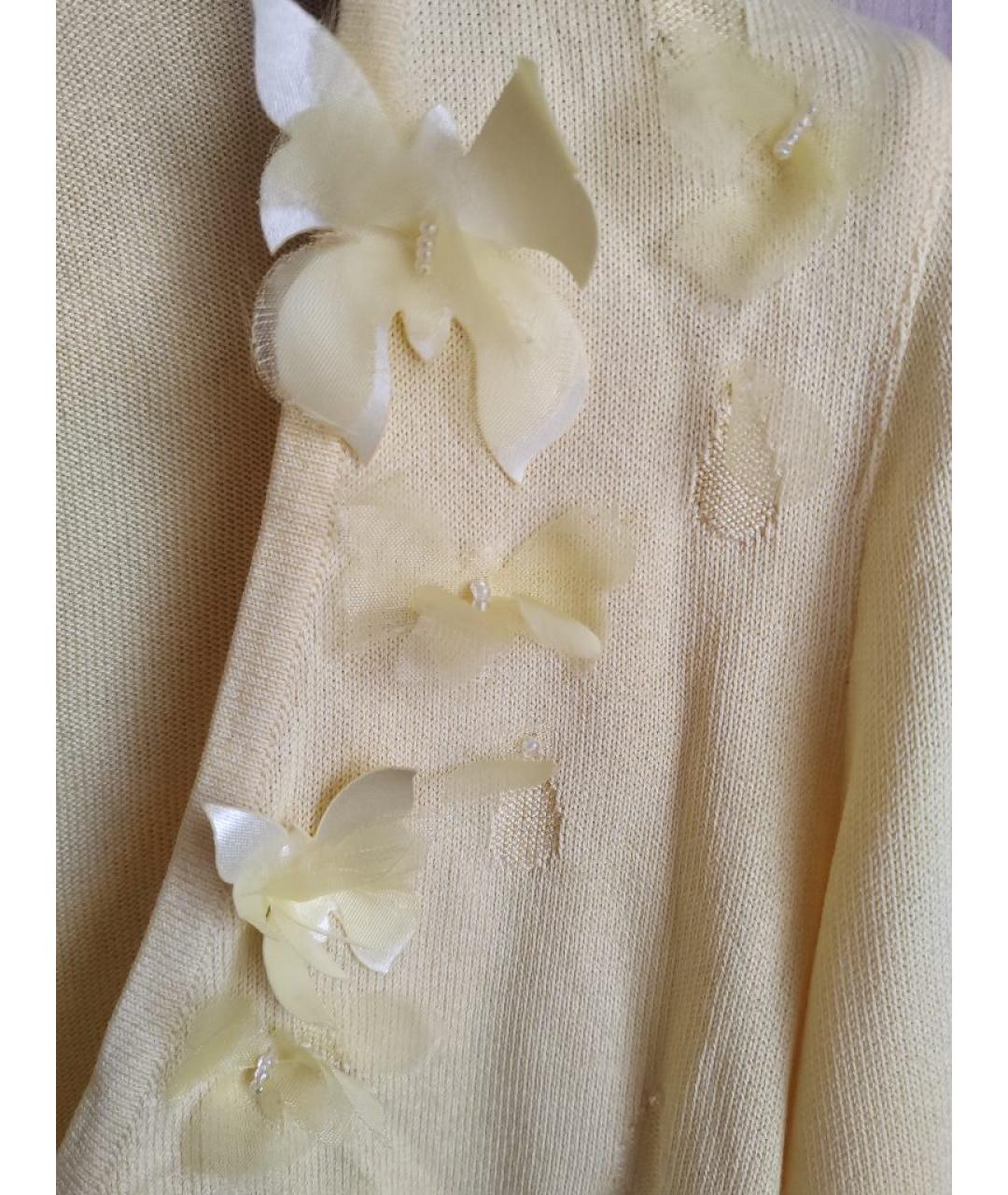 ESCADA Желтый вискозный кардиган, фото 2