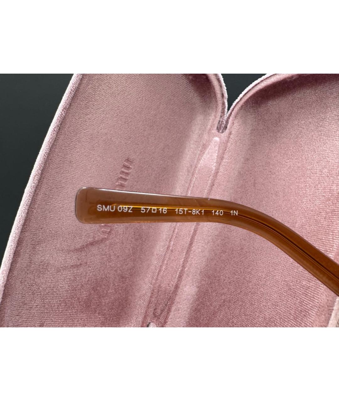 MIU MIU Коричневые солнцезащитные очки, фото 6