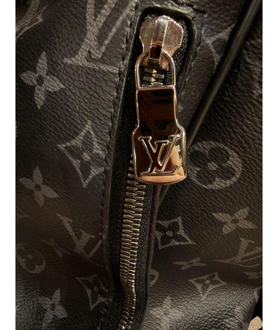 LOUIS VUITTON Антрацитовый рюкзак, фото 7