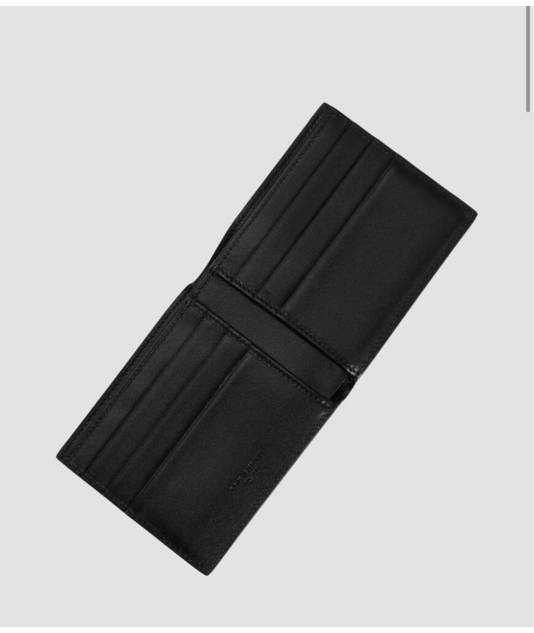 DOLCE&GABBANA Черный кожаный кардхолдер, фото 4