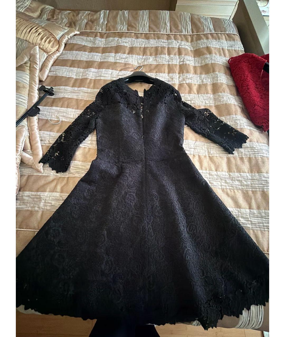 ERMANNO SCERVINO Черное кружевное вечернее платье, фото 2