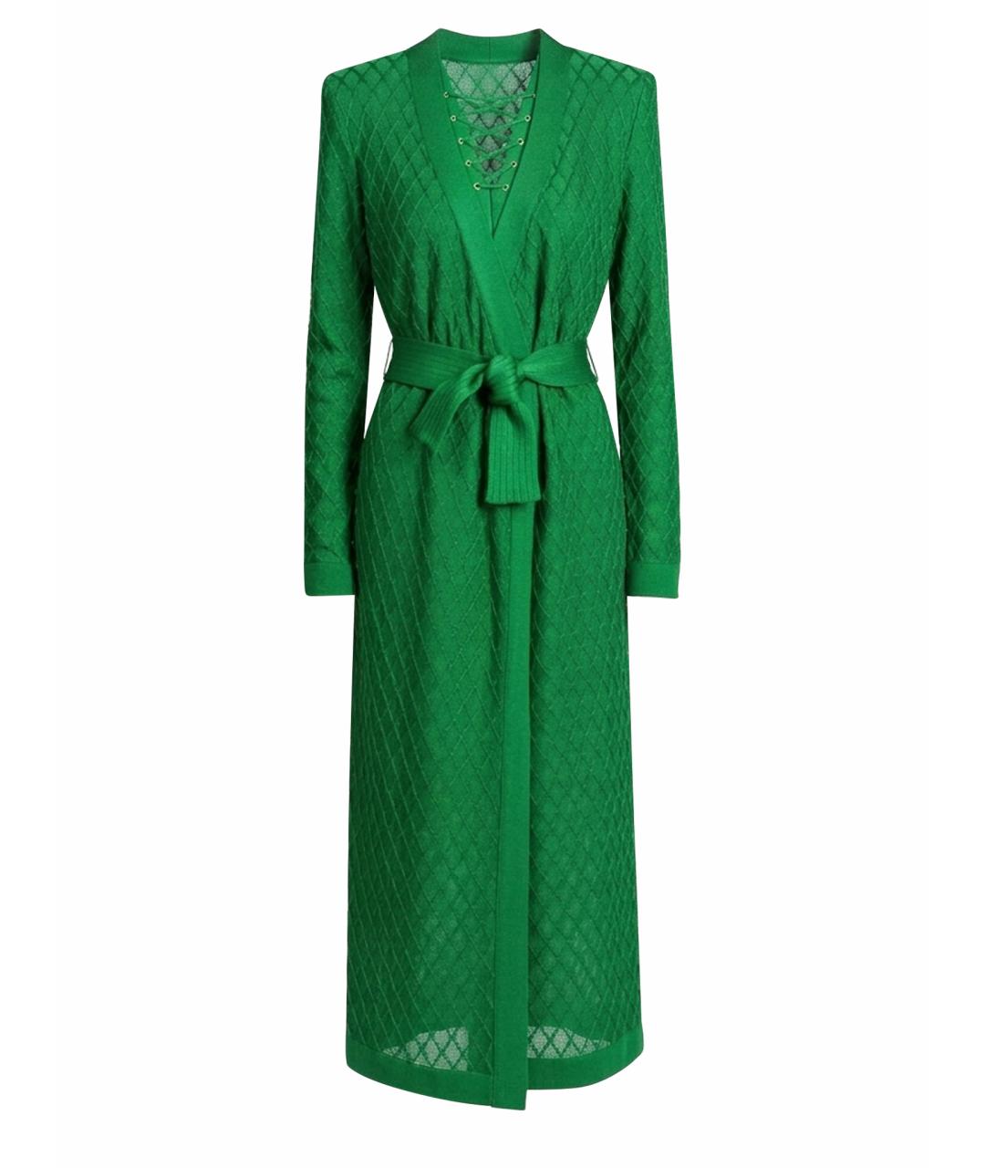 BALMAIN Зеленый вискозный кардиган, фото 1