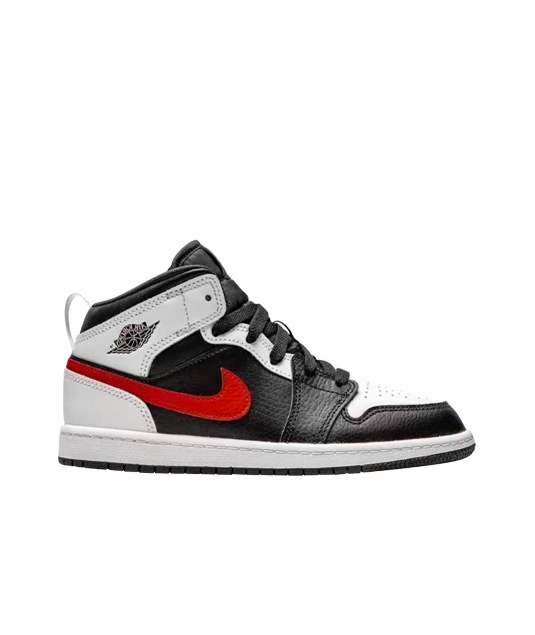 JORDAN Мульти кожаные кеды, фото 1