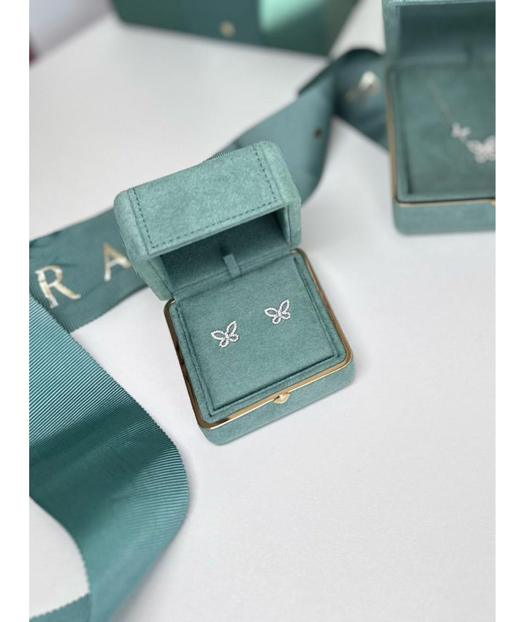 GRAFF Серебряные серьги из белого золота, фото 3