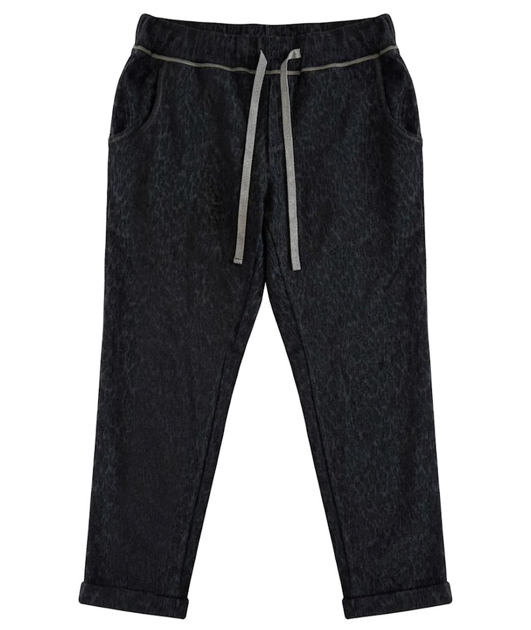 CAVALLI CLASS Черные повседневные брюки, фото 1