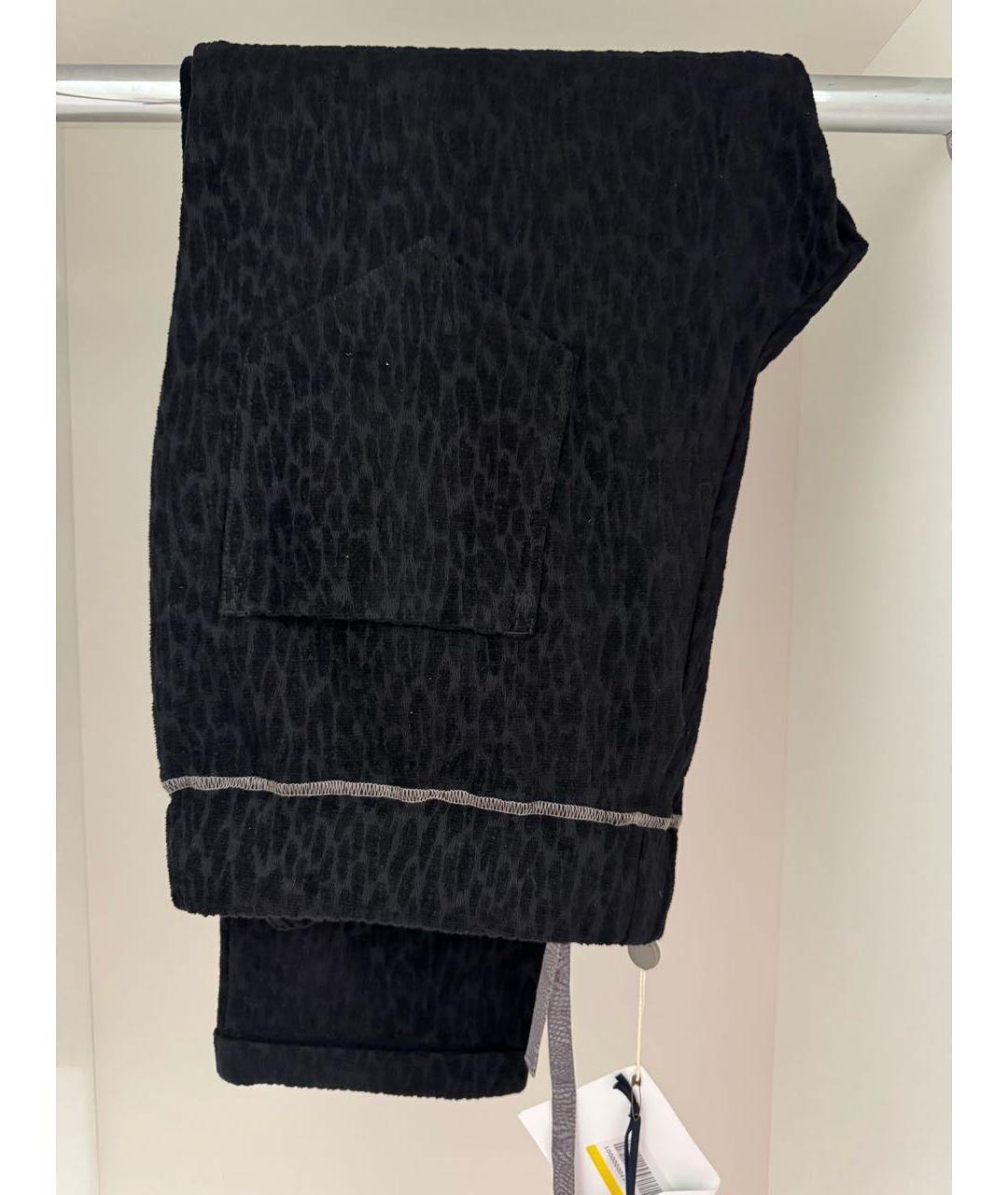 CAVALLI CLASS Черные повседневные брюки, фото 4