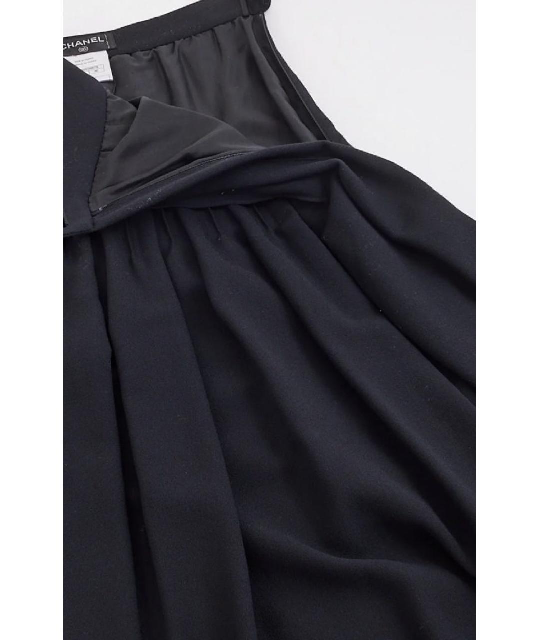 CHANEL Черная юбка макси, фото 2