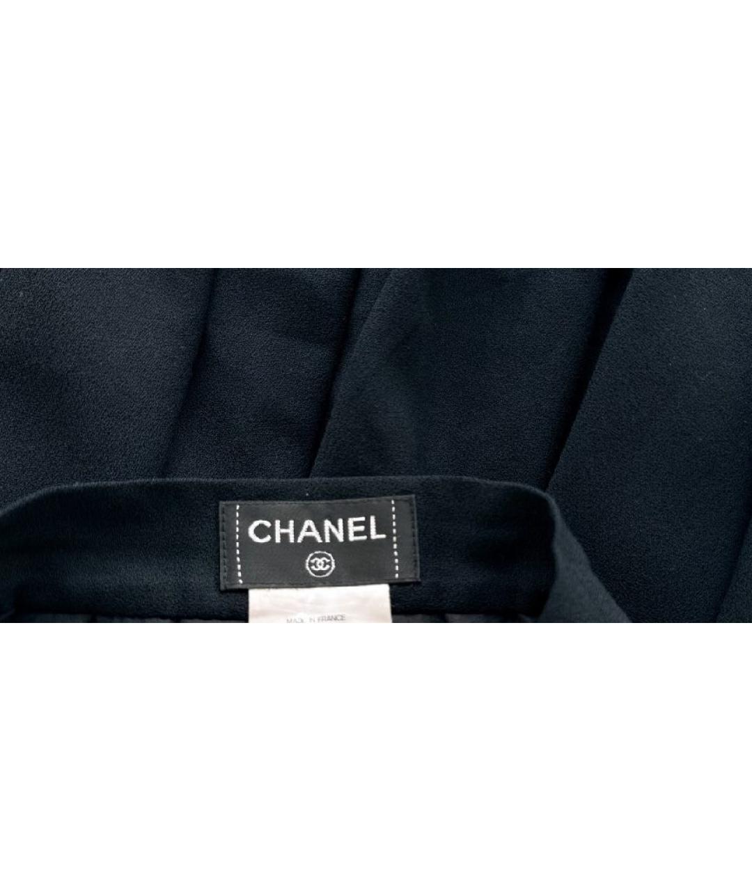 CHANEL Черная юбка макси, фото 4