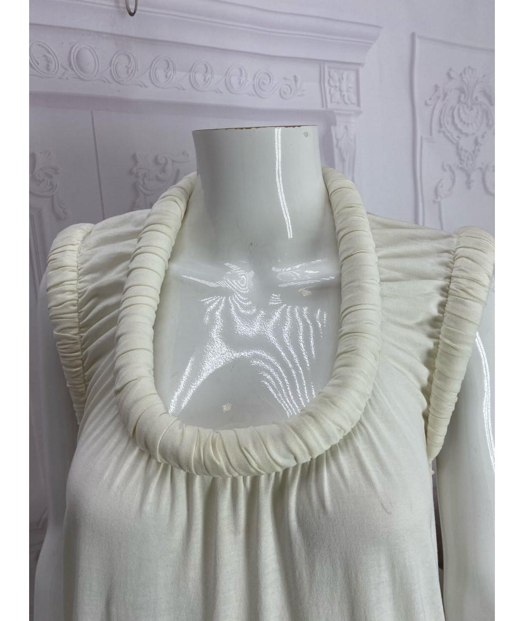 NUDE Бежевая хлопковая майка, фото 8