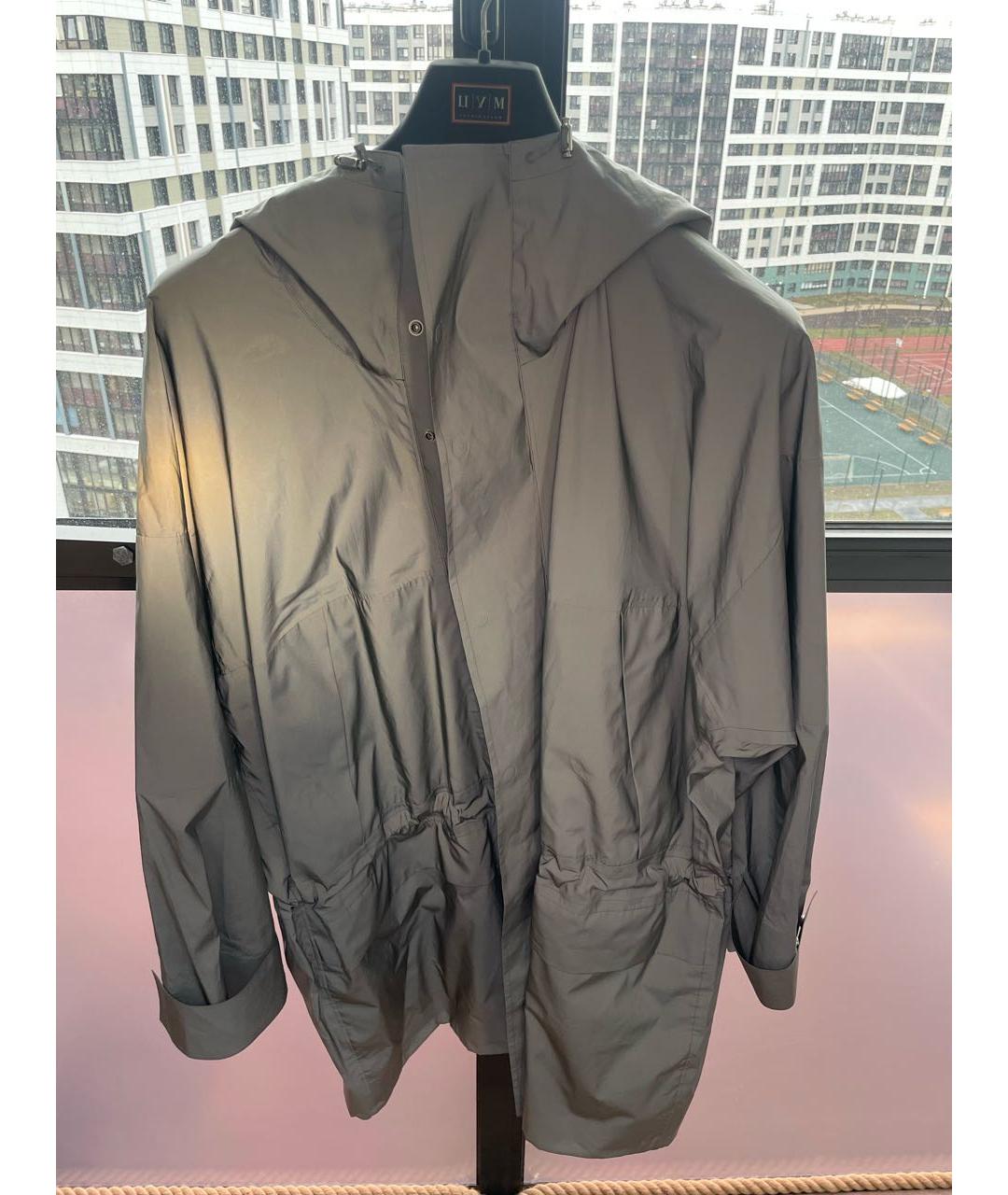 JIL SANDER Серебряное пальто, фото 2