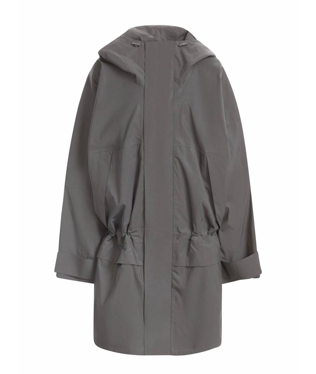 JIL SANDER Серебряное пальто, фото 1