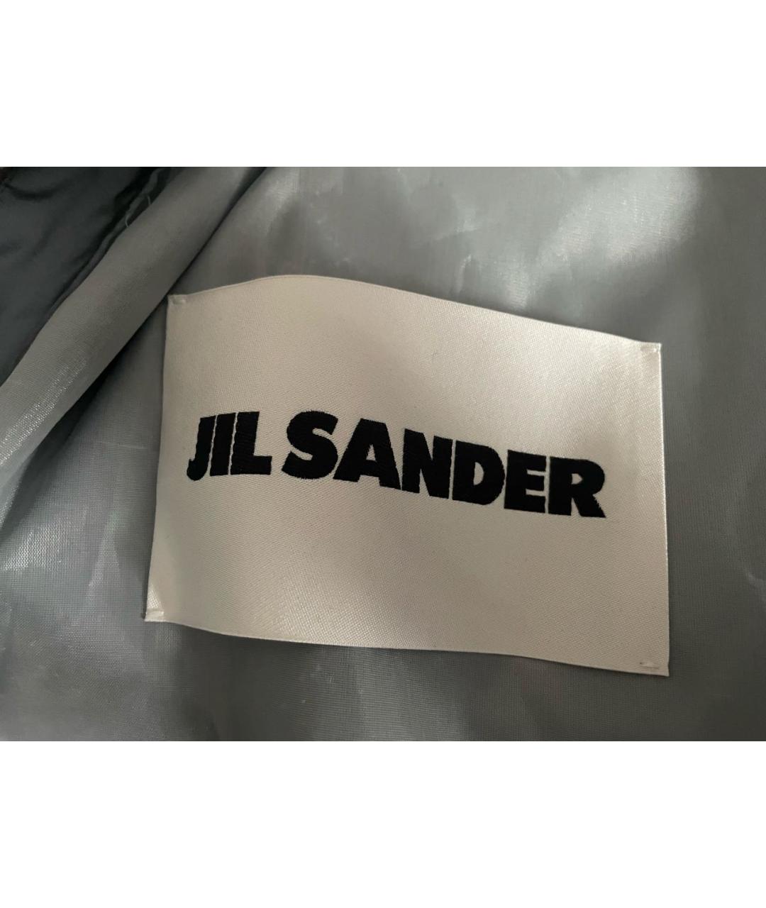 JIL SANDER Серебряное пальто, фото 6