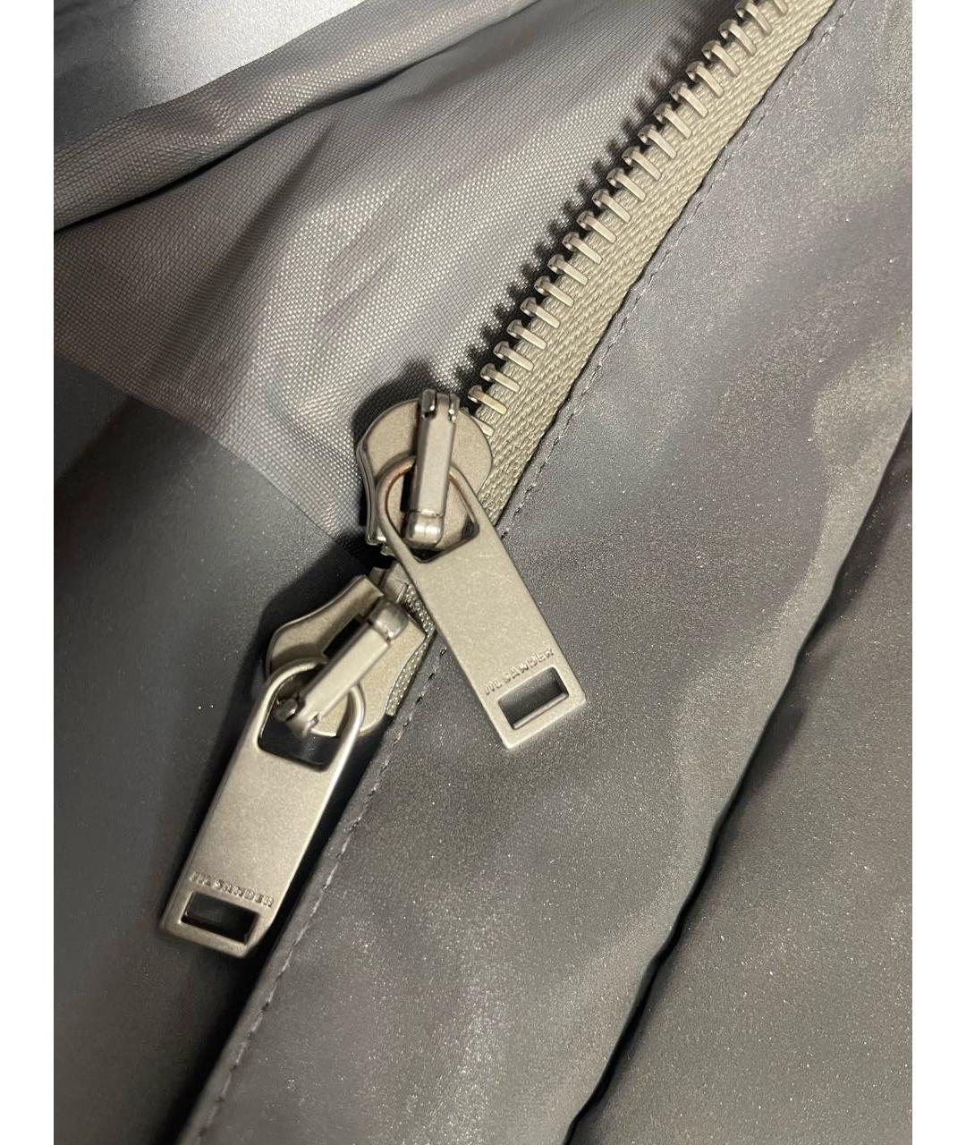 JIL SANDER Серебряное пальто, фото 5