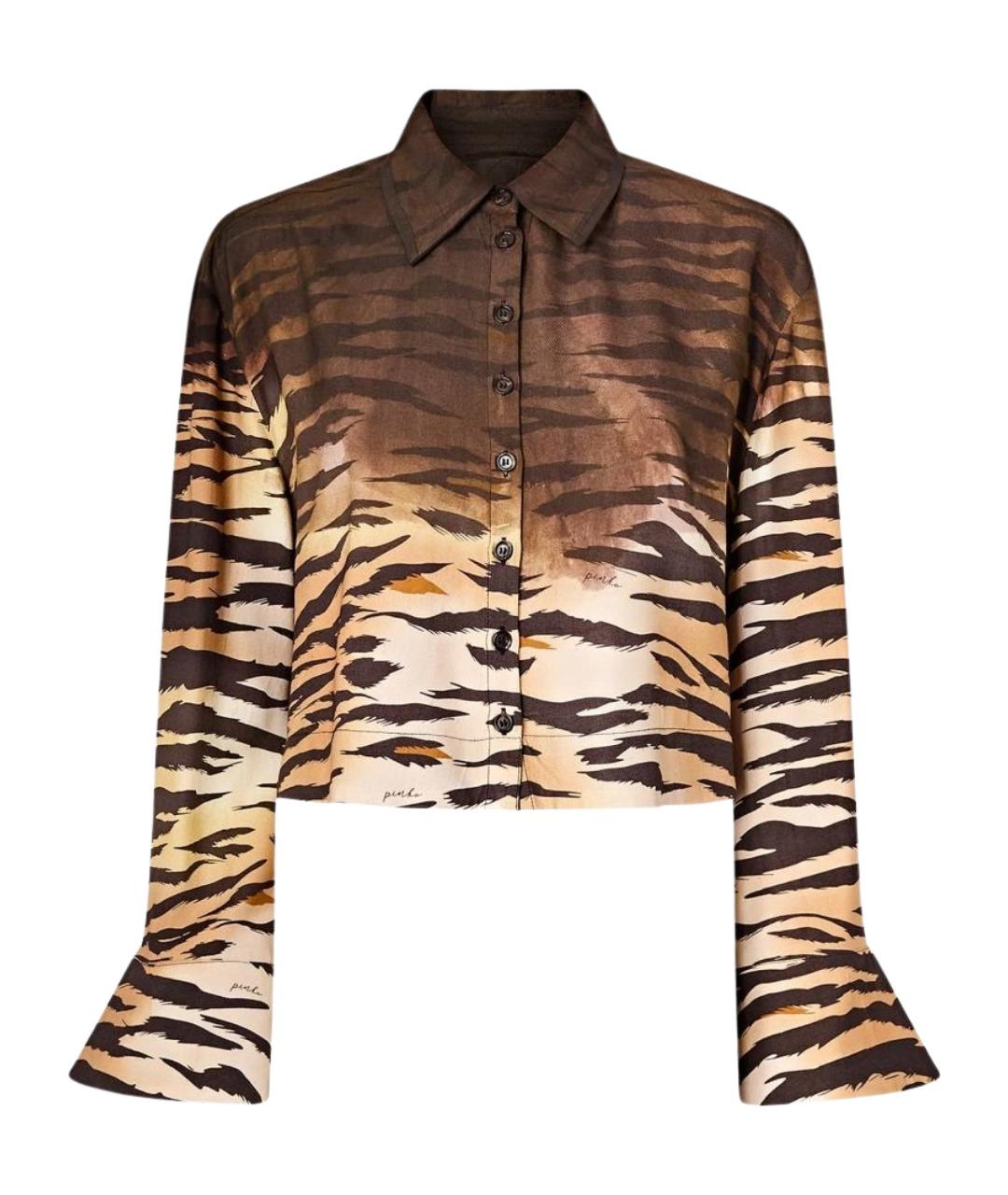 PINKO Мульти вискозная рубашка, фото 1