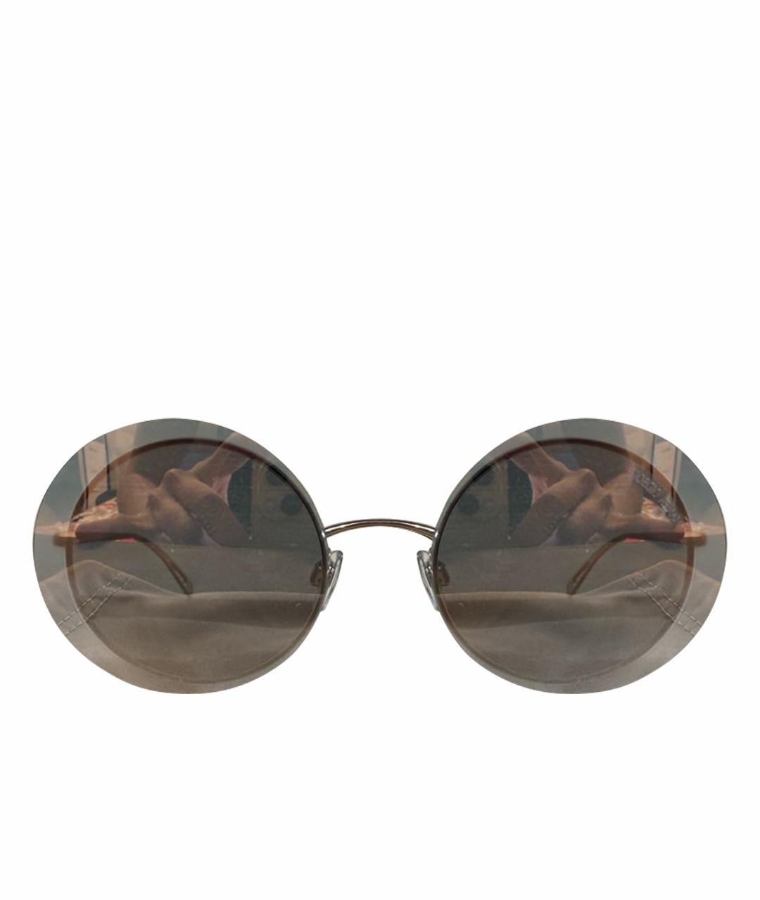 GIORGIO ARMANI Мульти металлические солнцезащитные очки, фото 1