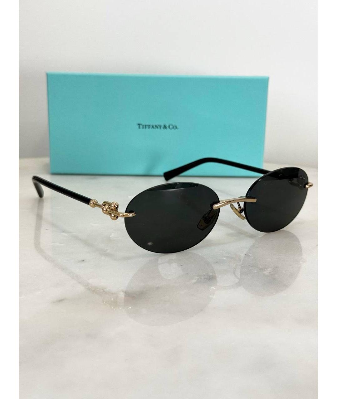 TIFFANY&CO Черные солнцезащитные очки, фото 2