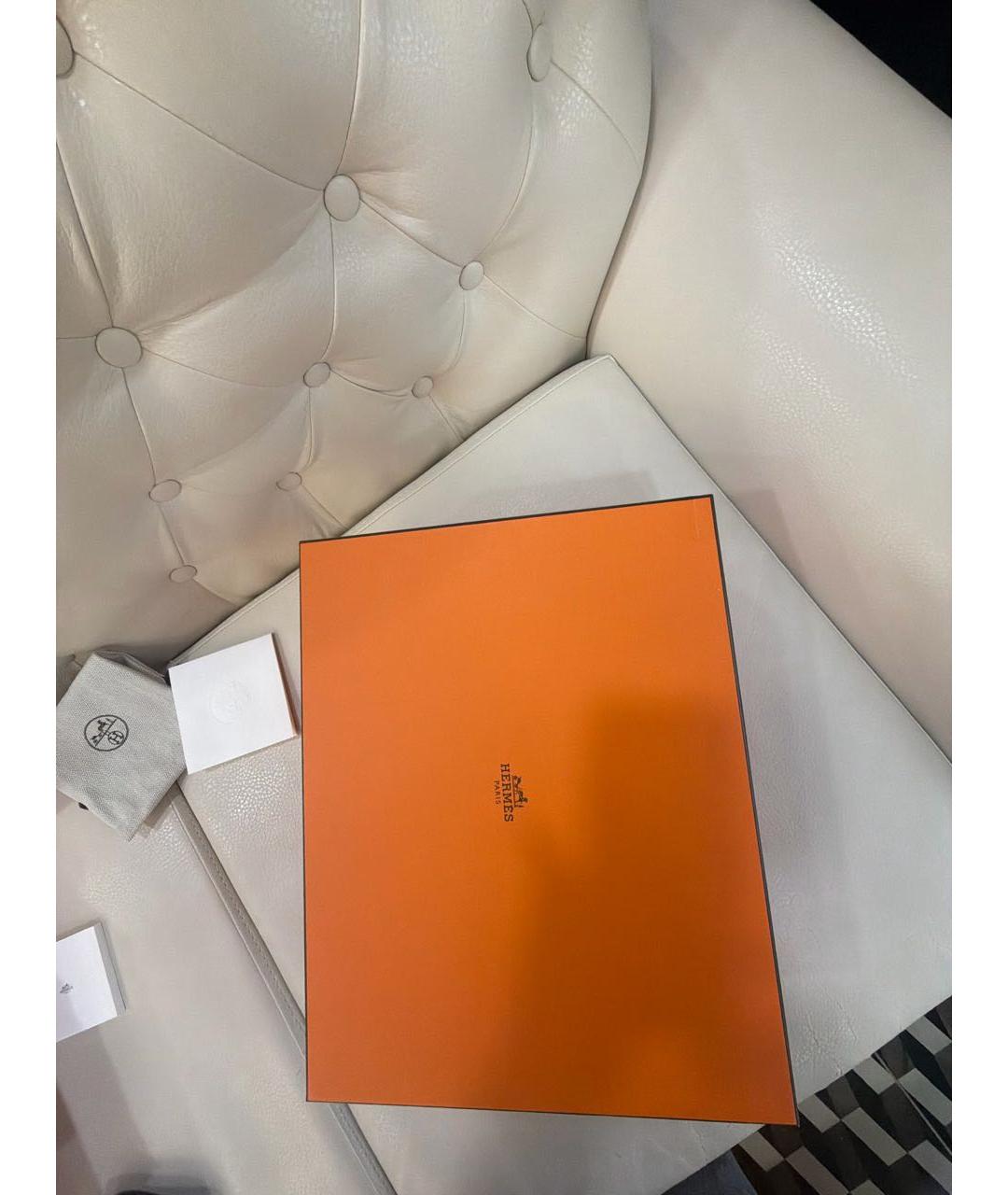 HERMES Розовая кожаная сумка через плечо, фото 6