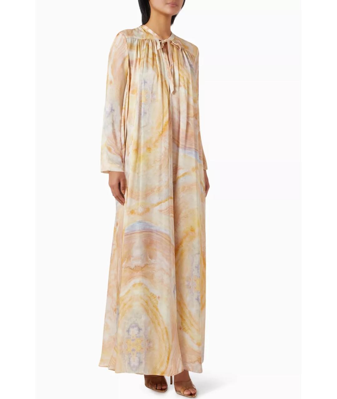 ZIMMERMANN Желтое шелковое коктейльное платье, фото 7