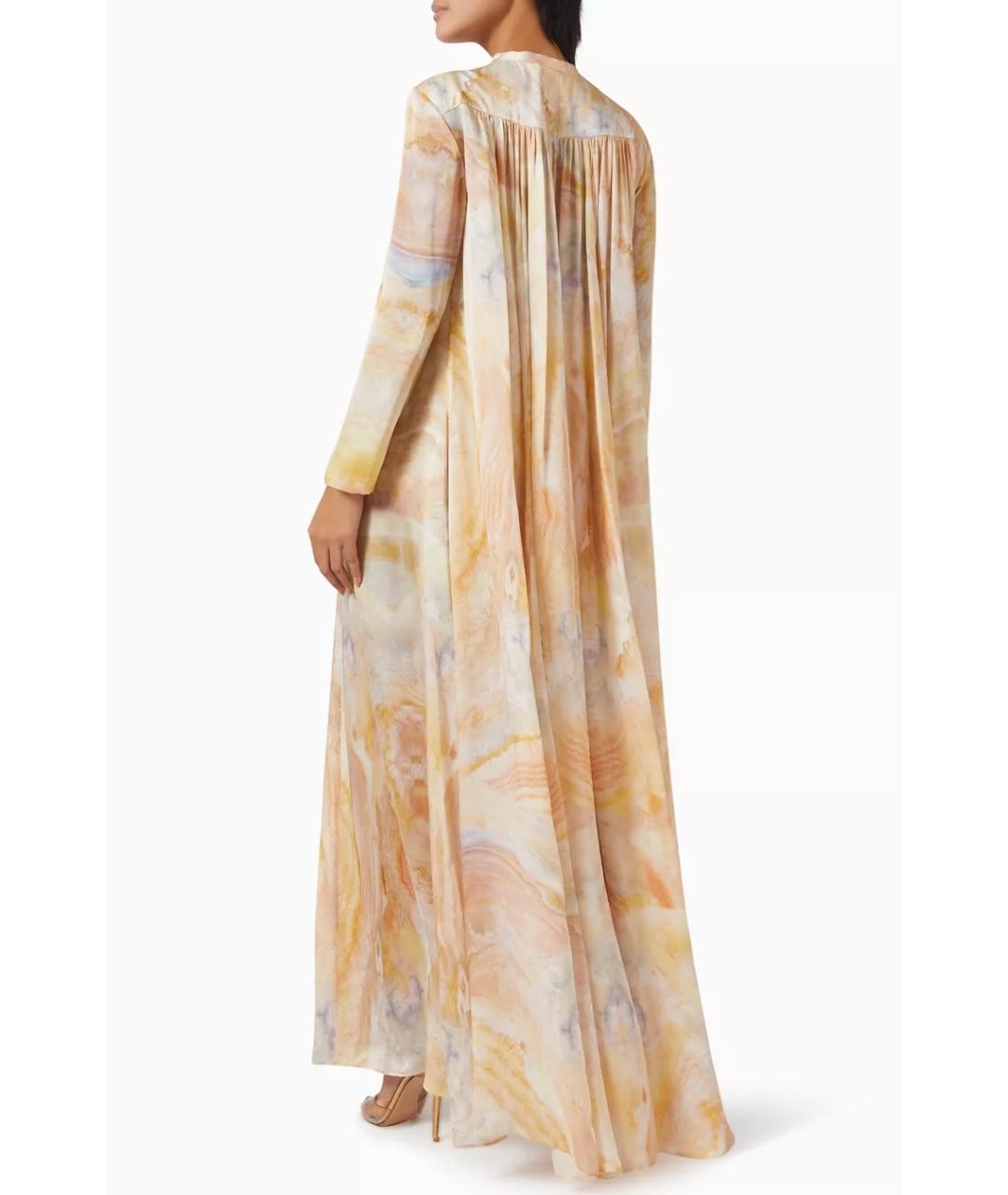 ZIMMERMANN Желтое шелковое коктейльное платье, фото 8