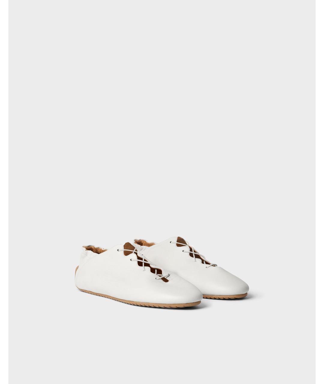 Odissì Белые кожаные кроссовки, фото 2