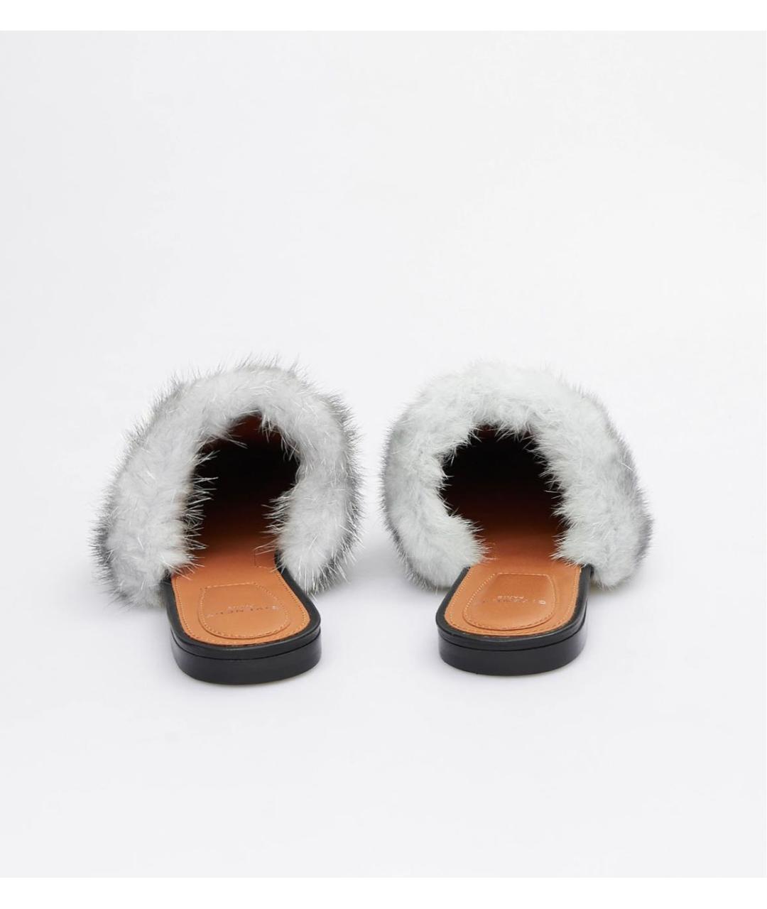 GIVENCHY Черные кожаные мюли, фото 4