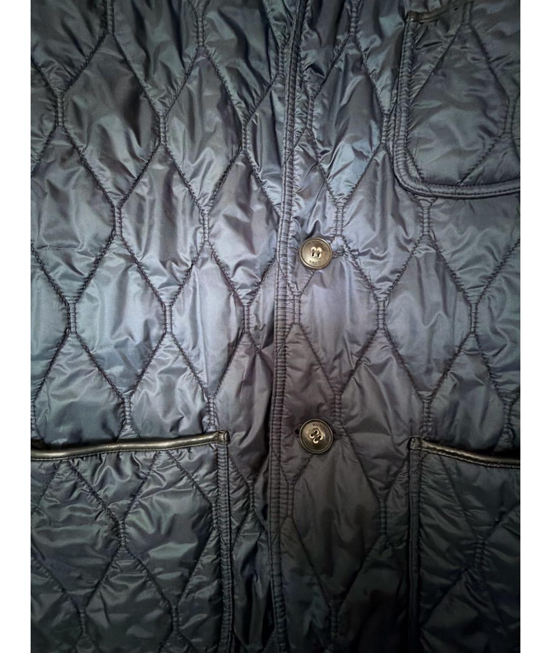 BURBERRY Темно-синяя куртка, фото 4