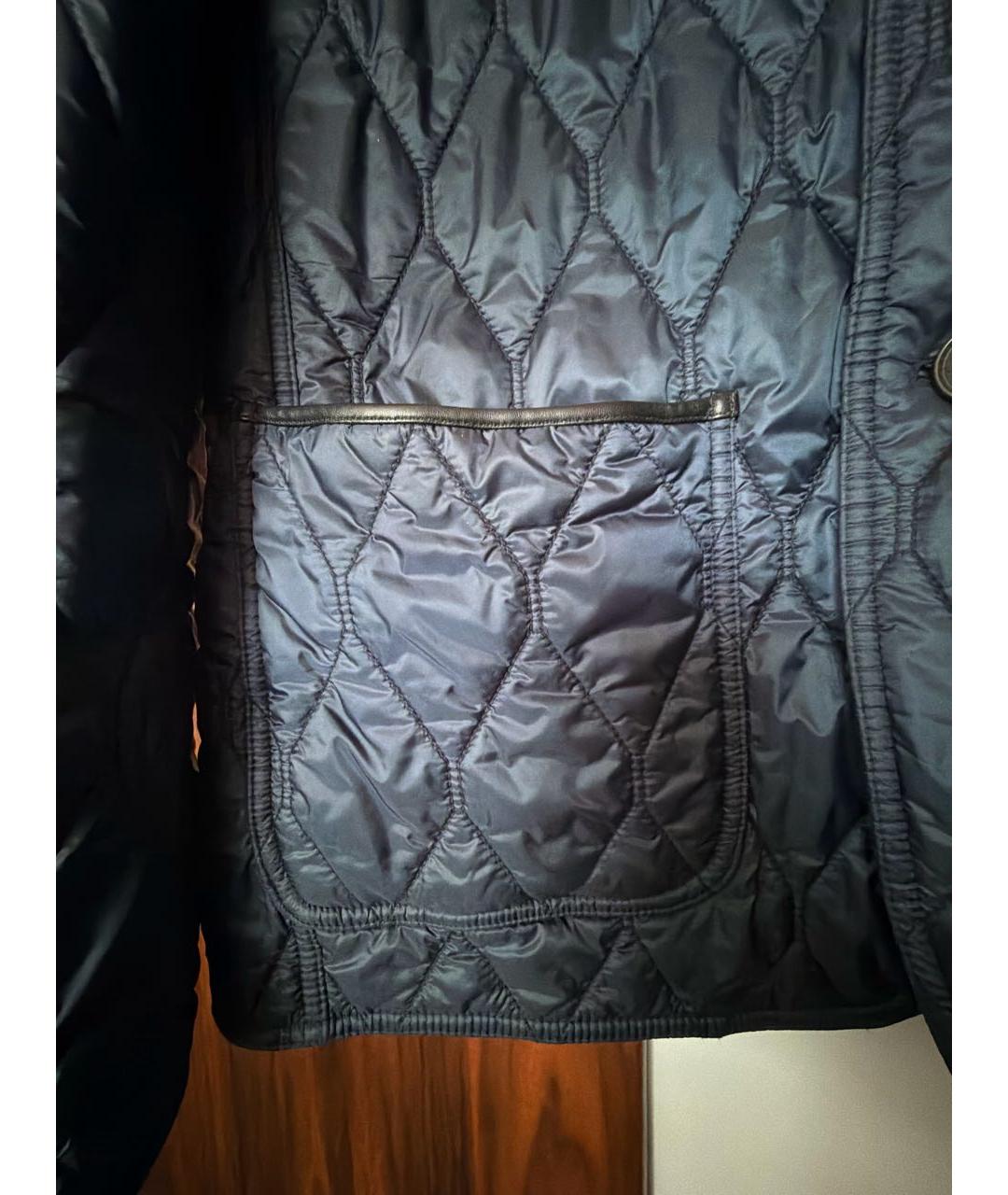 BURBERRY Темно-синяя куртка, фото 6