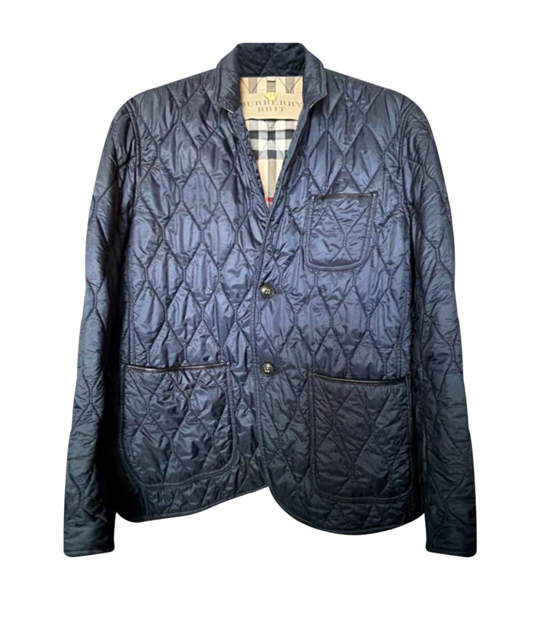 BURBERRY Темно-синяя куртка, фото 1