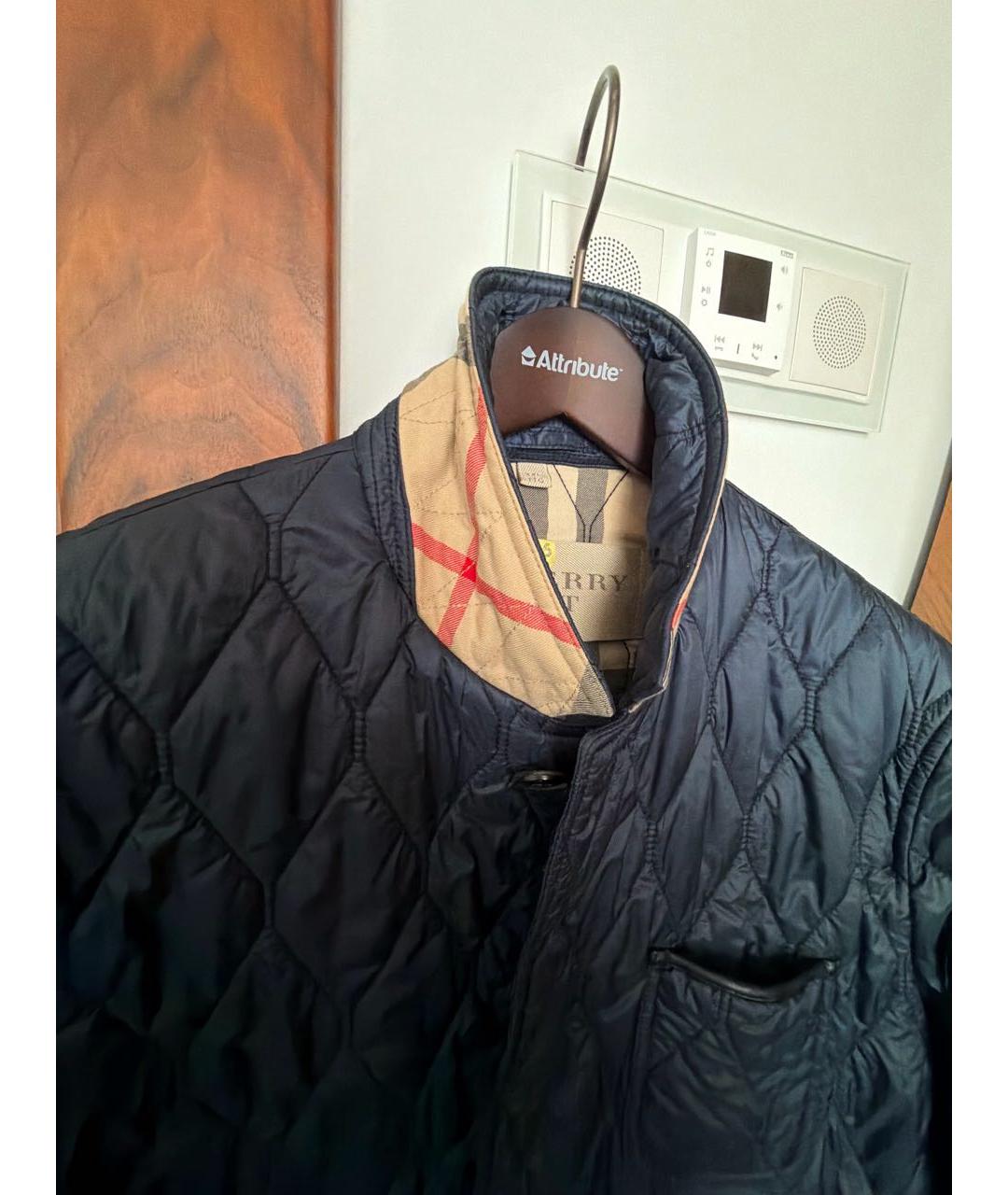 BURBERRY Темно-синяя куртка, фото 7