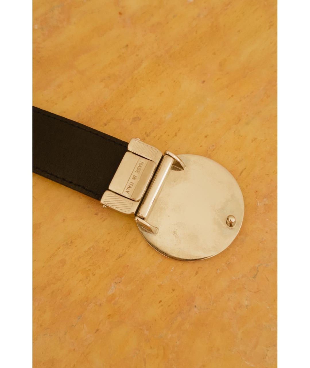 BURBERRY Бежевый кожаный ремень, фото 2