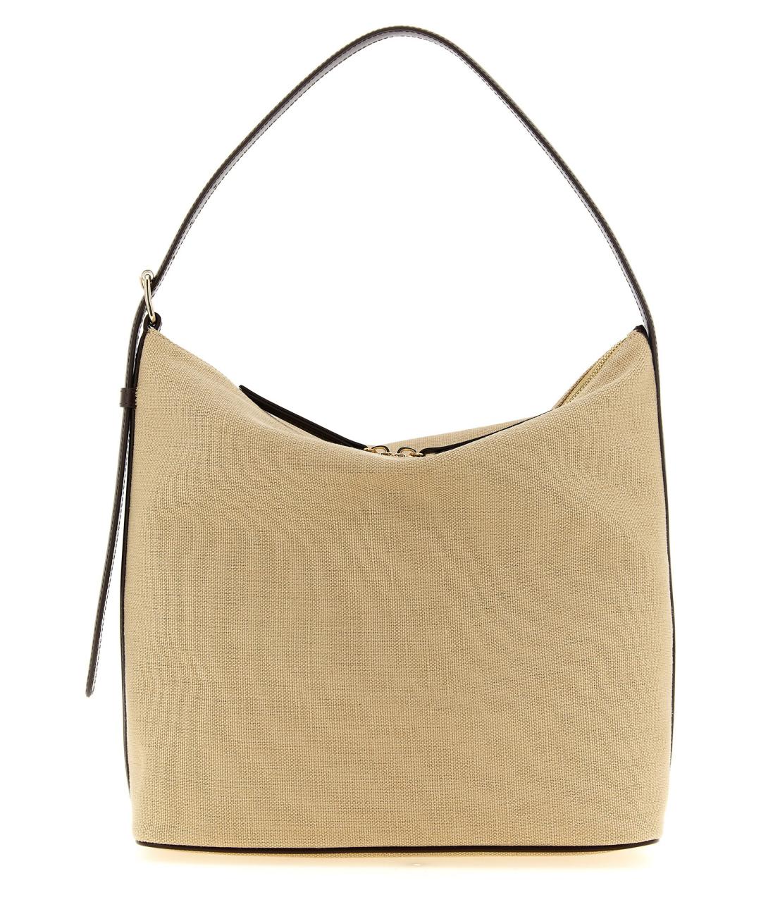 A.P.C. Бежевая хлопковая сумка через плечо, фото 1