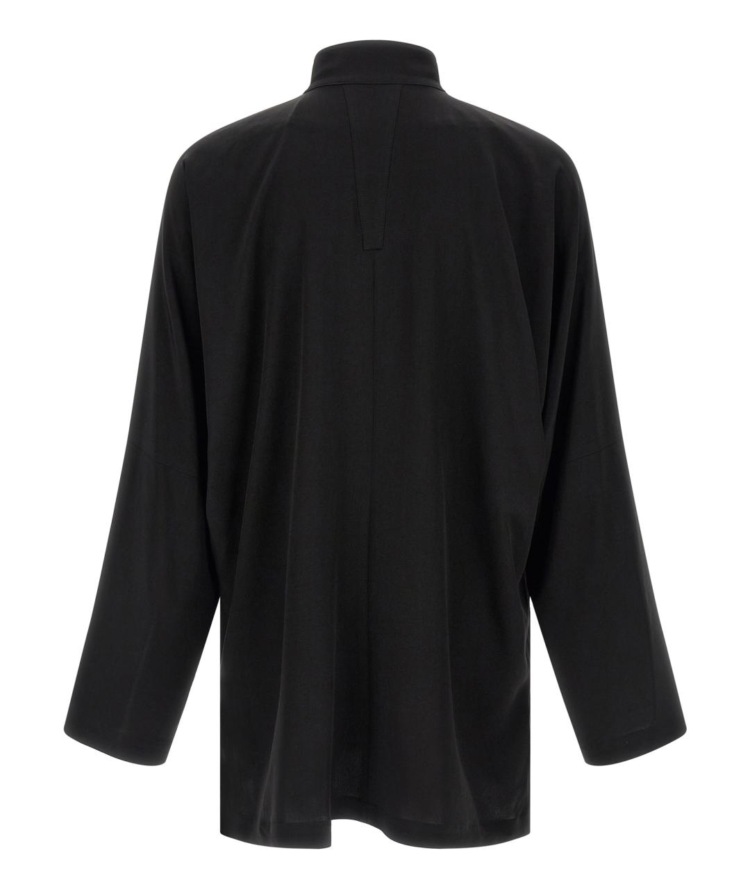 YOHJI YAMAMOTO Черный ацетатный пиджак, фото 2