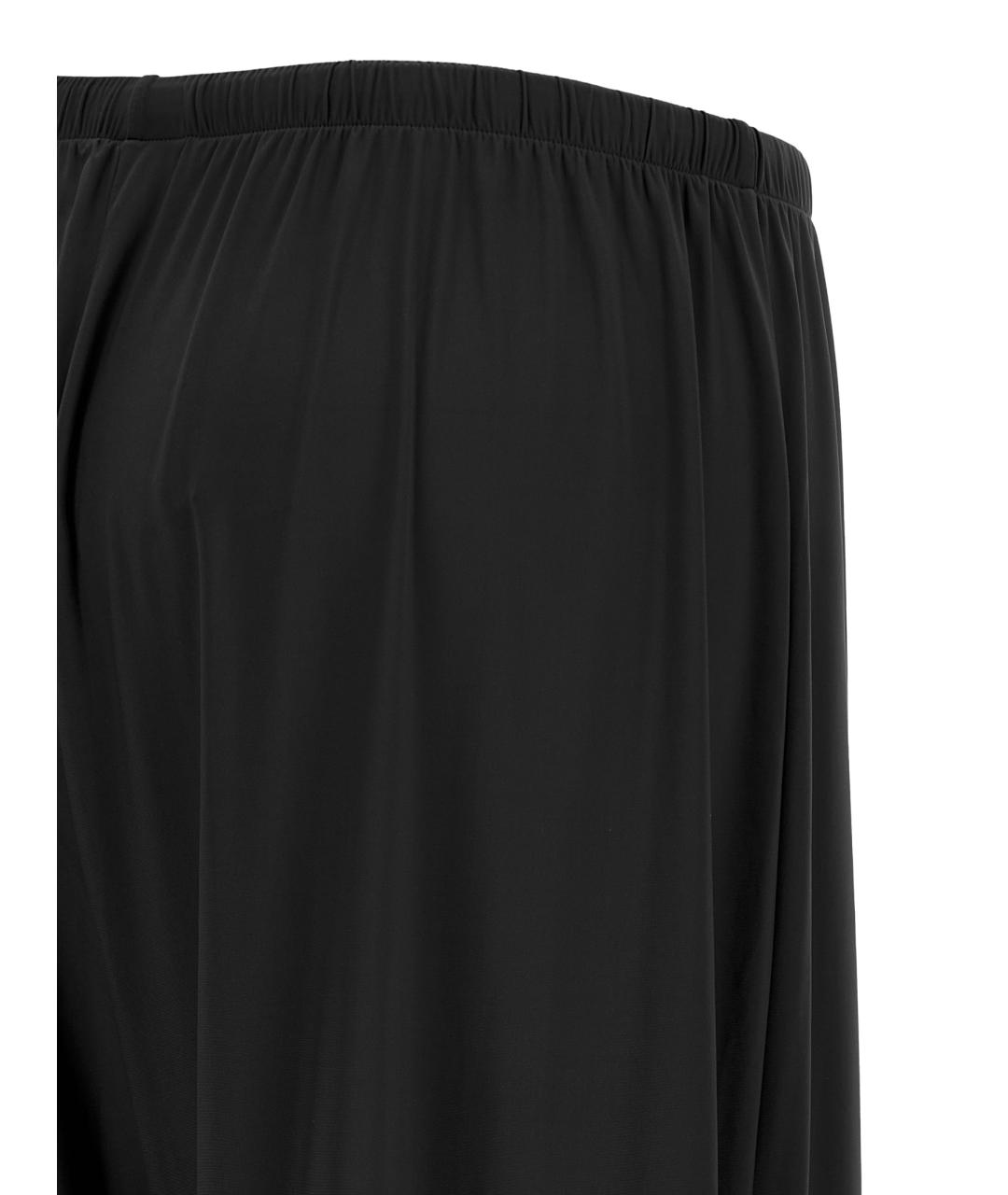 Goldbergh Черные полиамидовые прямые брюки, фото 4