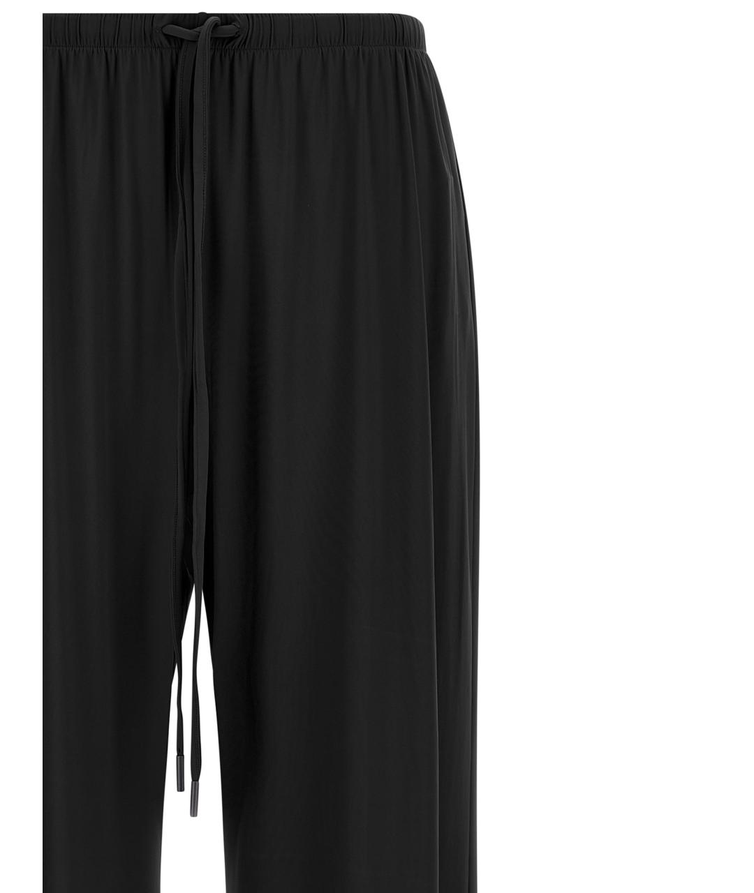 Goldbergh Черные полиамидовые прямые брюки, фото 3