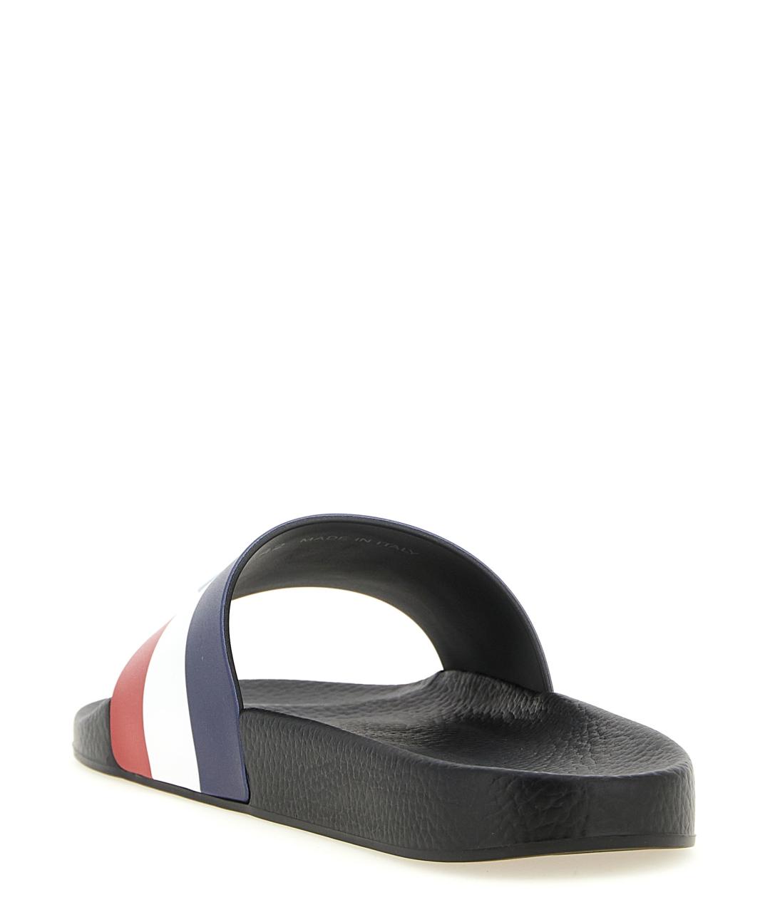 MONCLER Мульти синтетические шлепанцы, фото 3