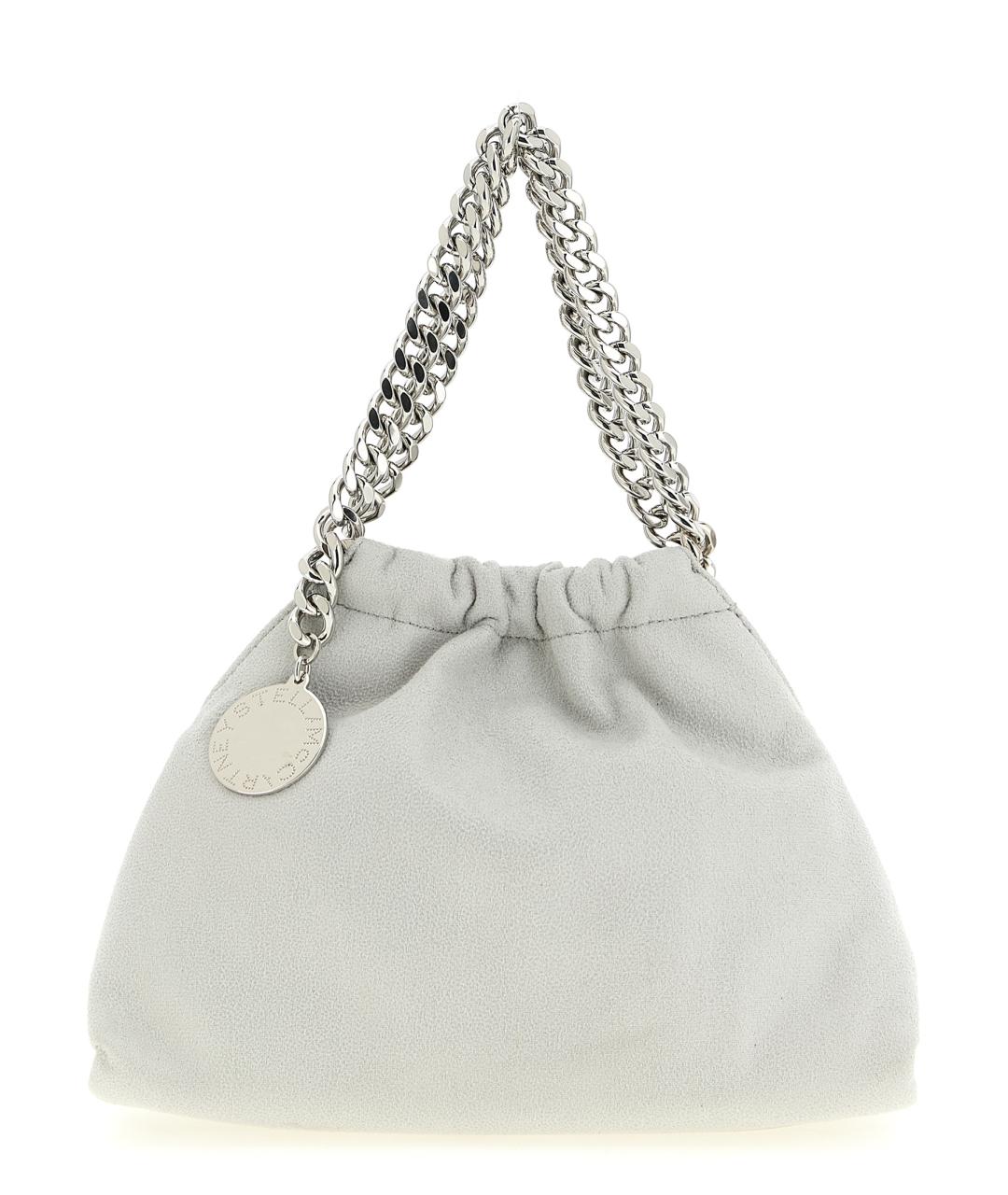 STELLA MCCARTNEY Серая синтетическая сумка тоут, фото 1